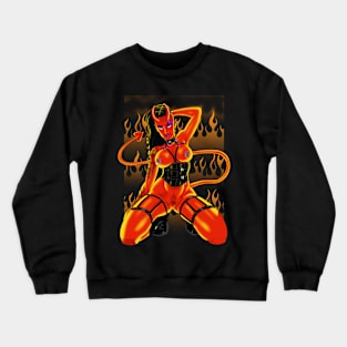 The Devil Made Me Do It Crewneck Sweatshirt